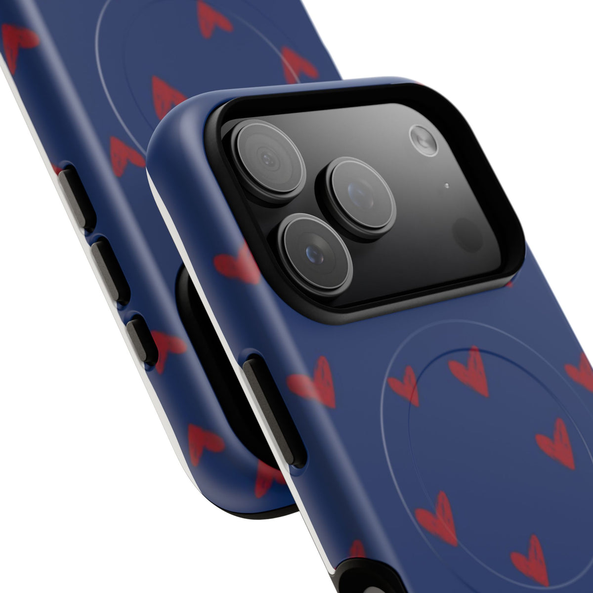 Blue Flirt MagSafe Tough Phone Case — Magnetic Protective Cover
