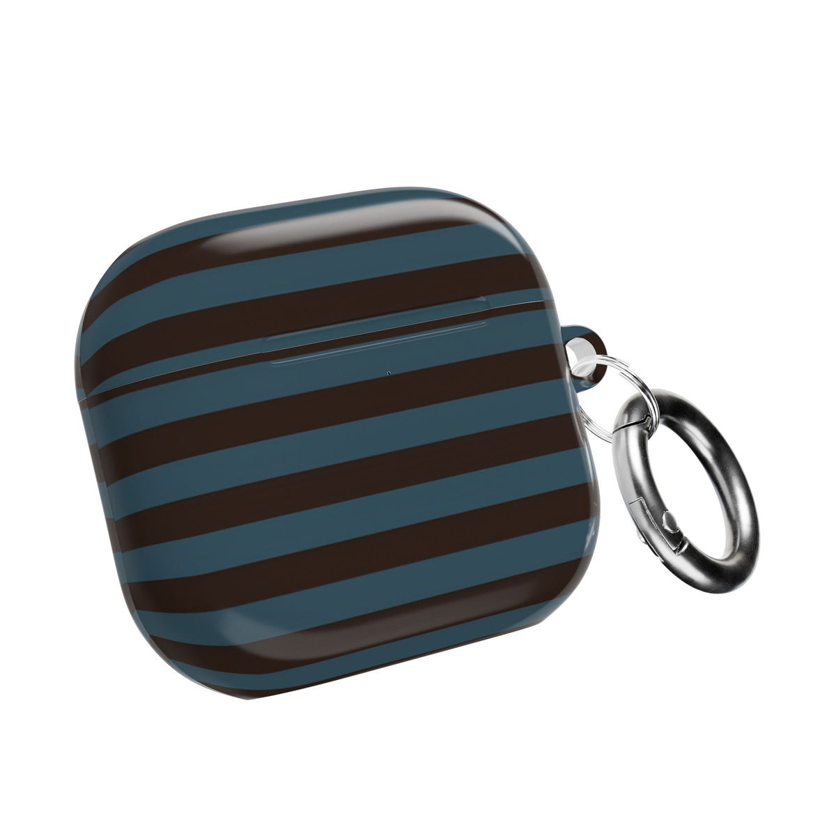 Seaside Stripe AirPod Case – Slim Protective Charging Case
