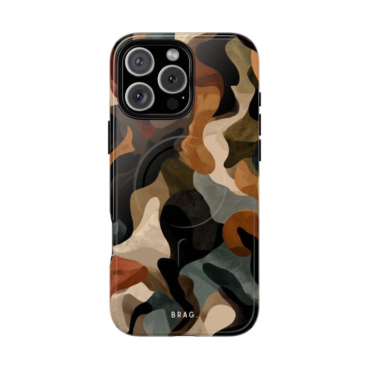 Desert Camo MagSafe Tough Phone Case — Magnetic Protective Cover