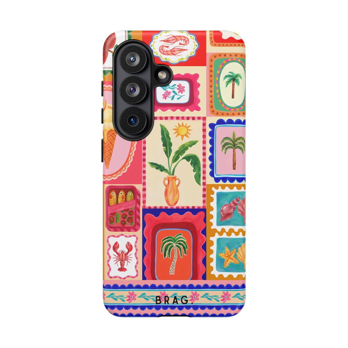 Postcard Tough Phone Case – Shockproof Protective iPhone Cover