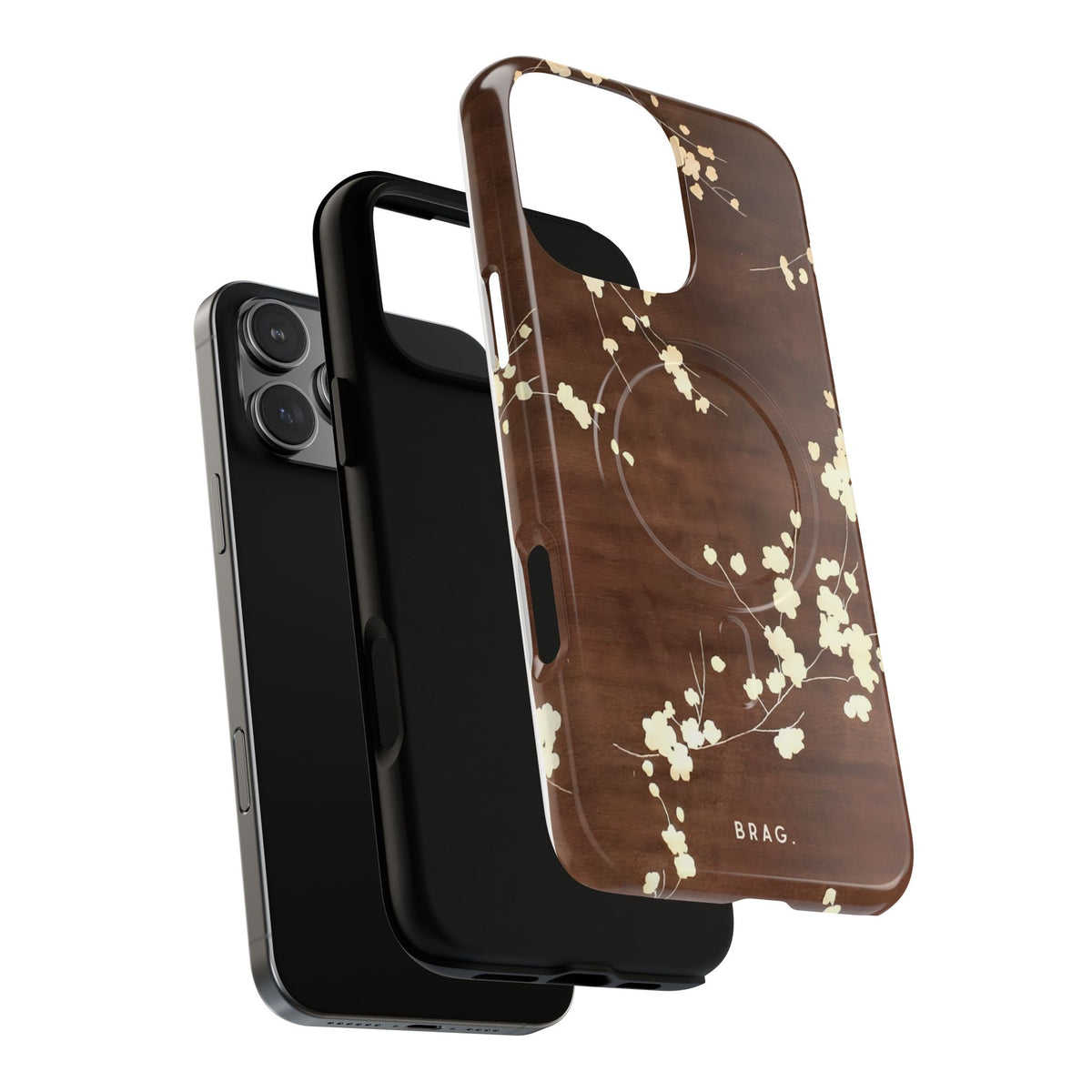 Blossom Trail MagSafe Tough Phone Case — Magnetic Protective Cover