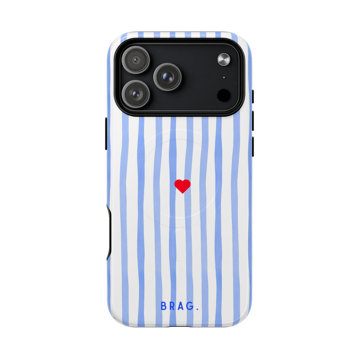 Blue Heart MagSafe Tough Phone Case — Magnetic Protective Cover