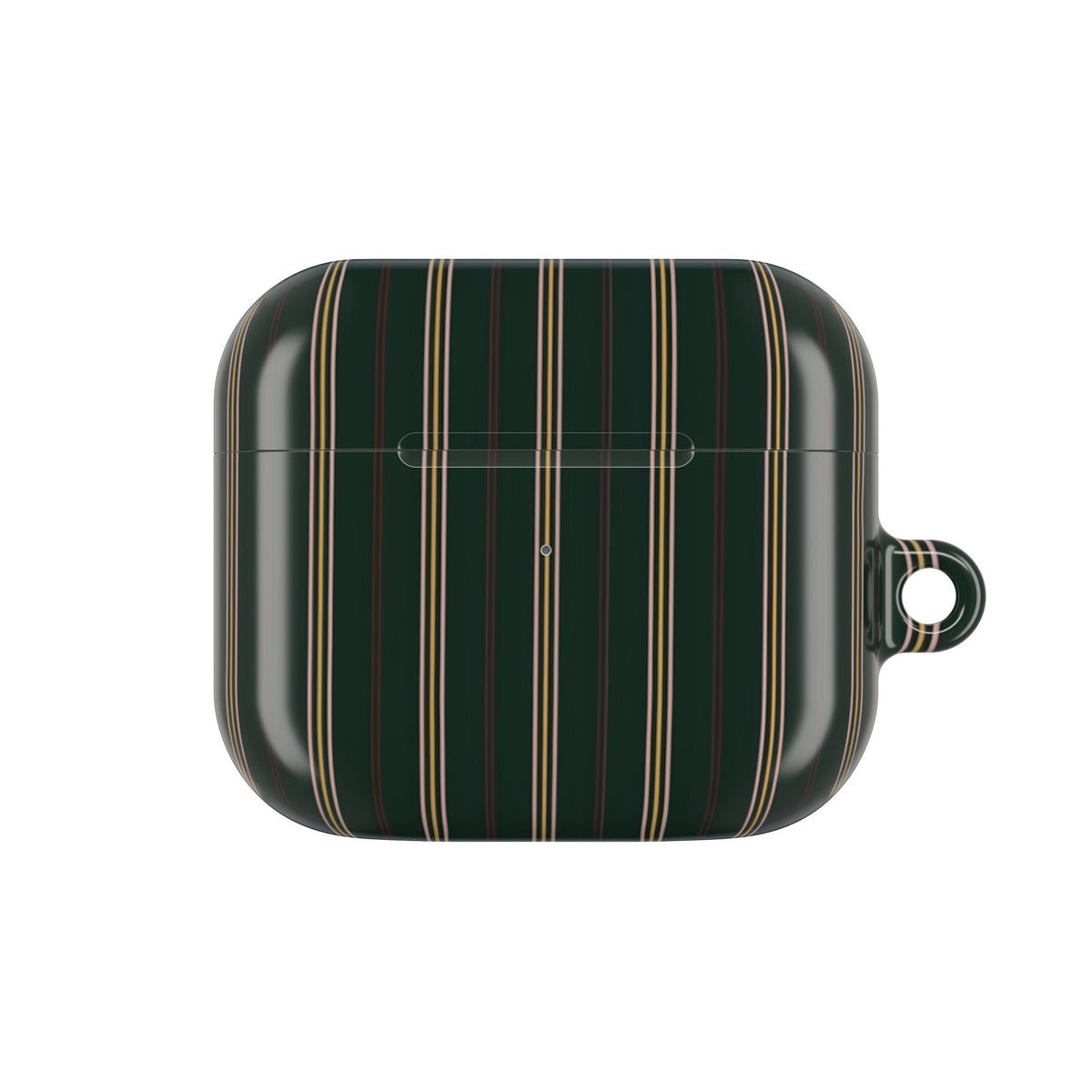 Vintage Pinstripe AirPod Case – Slim Protective Charging Case