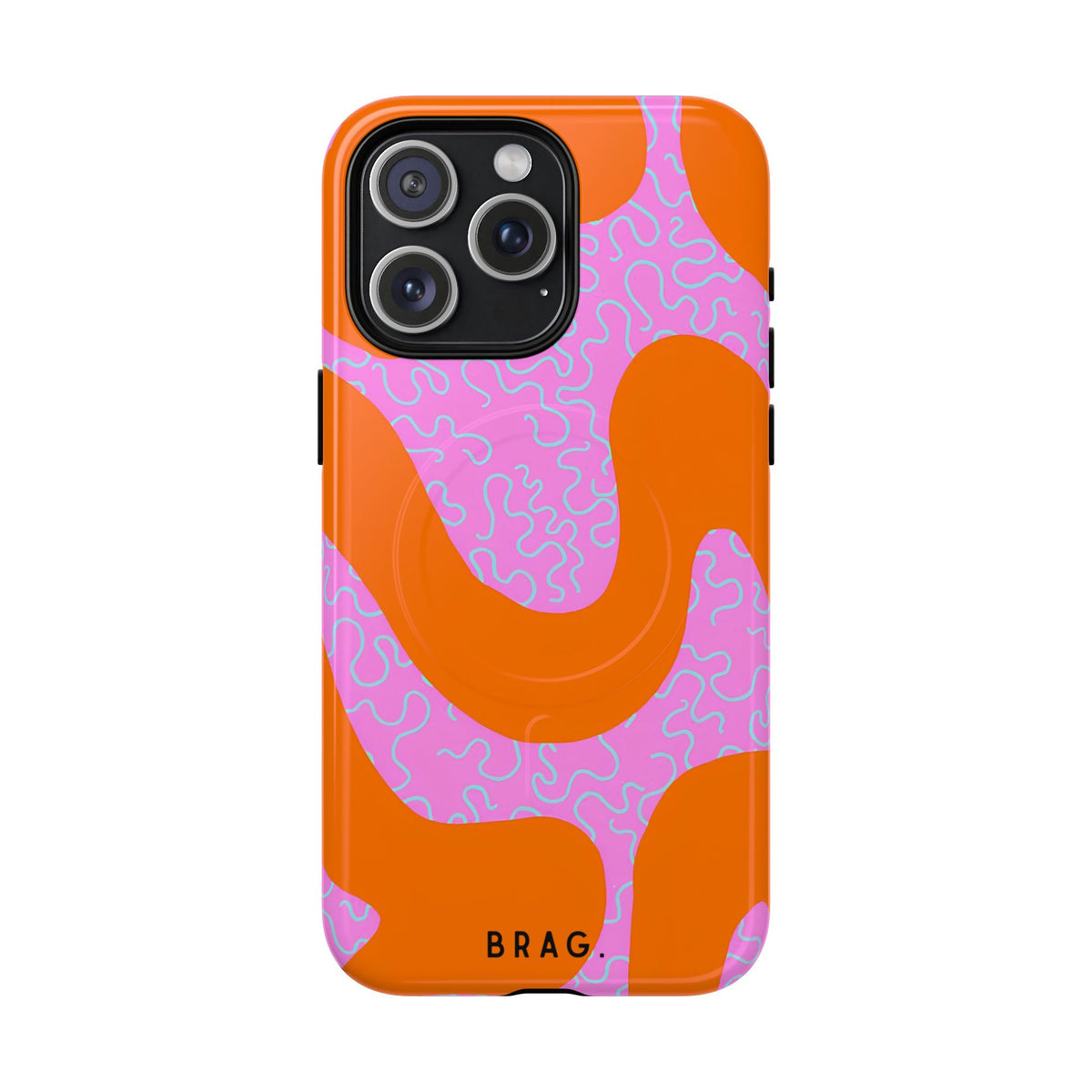 Coral Kiss MagSafe Tough Phone Case — Magnetic Protective Cover