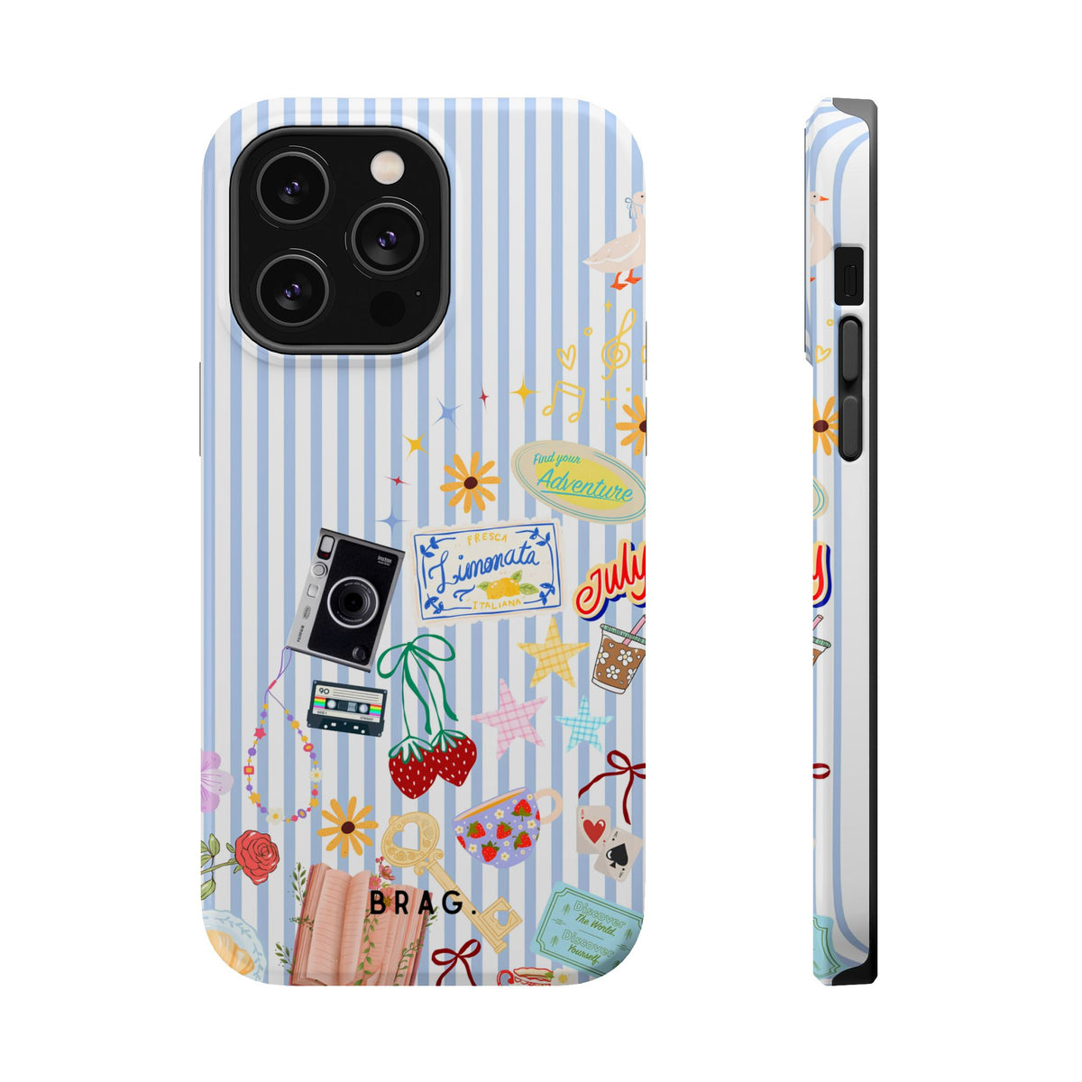 Travel Girl Magnetic Impact-Resistant Phone Case
