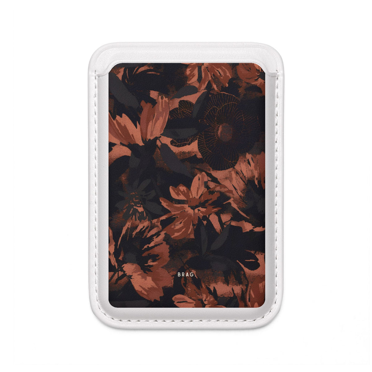 Autumn Garden MagSafe Vegan Wallet — Slim Phone Card Holder