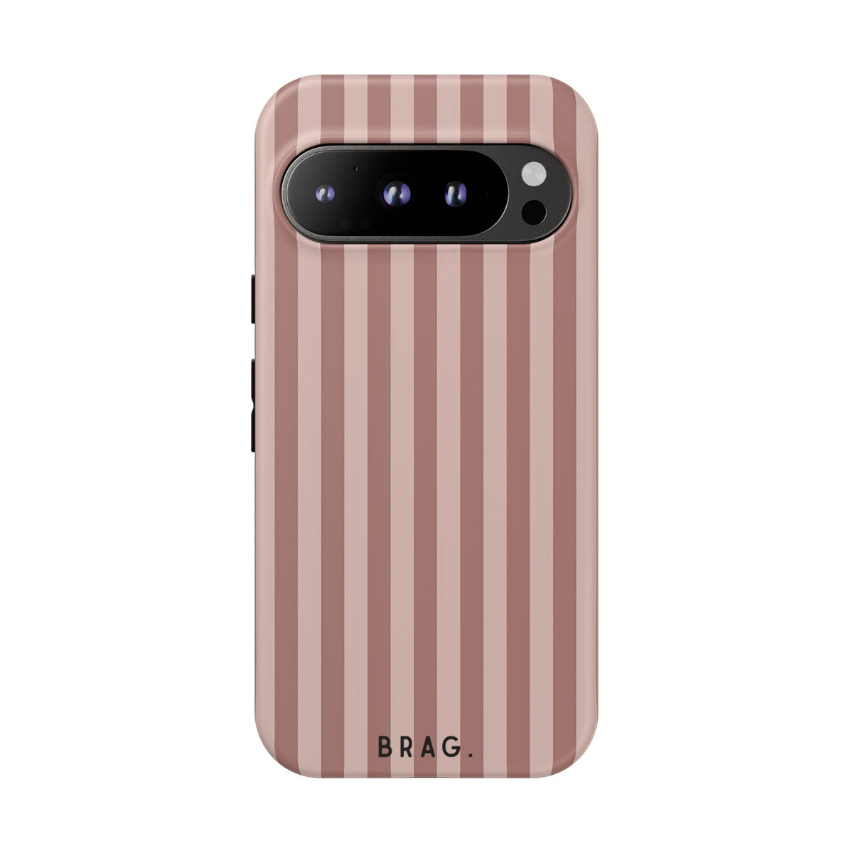 Sugar Stripe Tough Phone Case – Shockproof Protective iPhone Cover