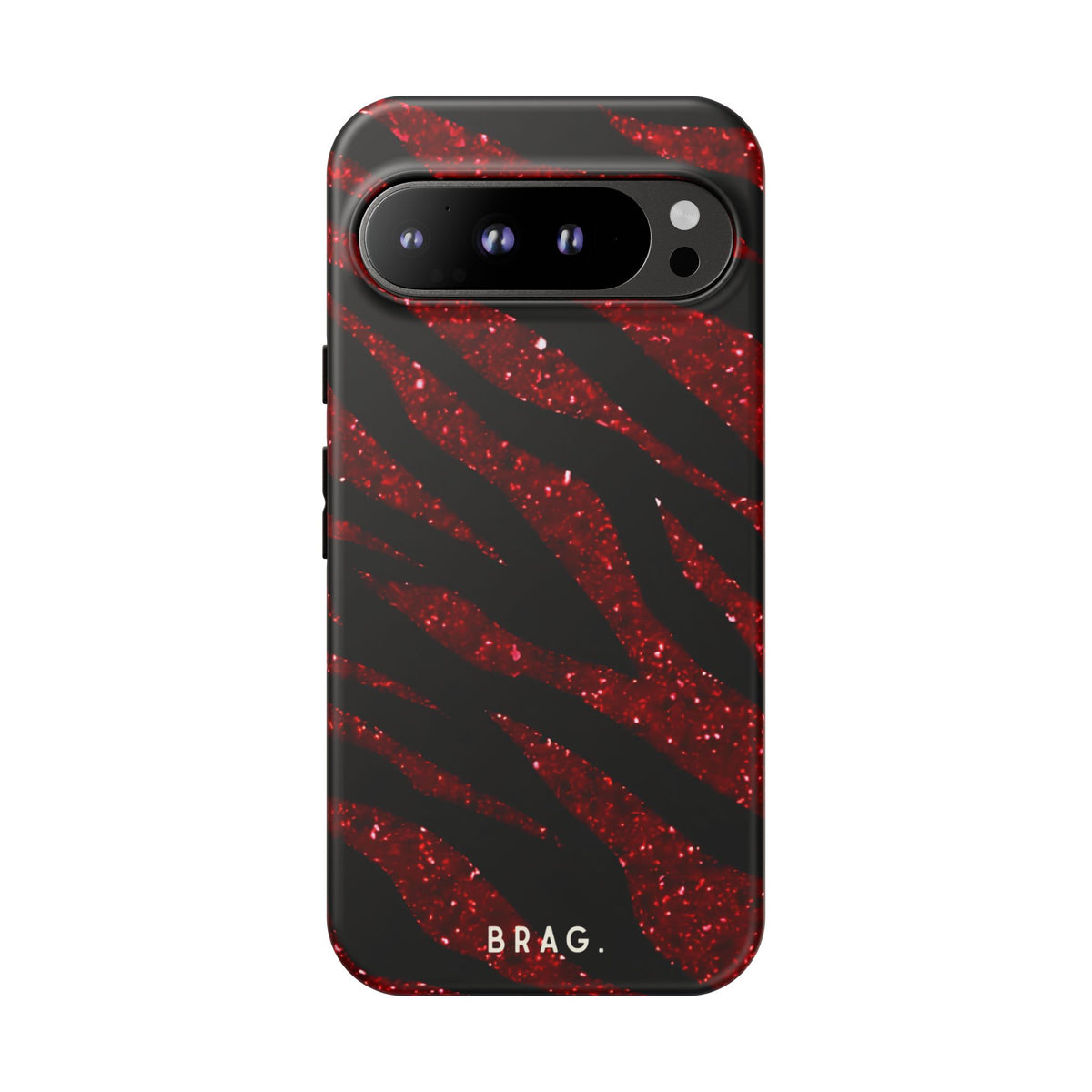 Red Tiger Tough Phone Case – Shockproof Protective iPhone Cover