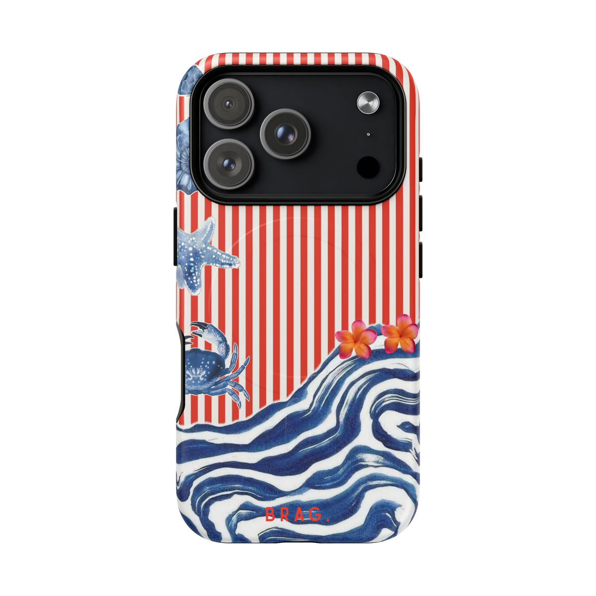 Riviera Postcard MagSafe Tough Phone Case — Magnetic Protective Cover