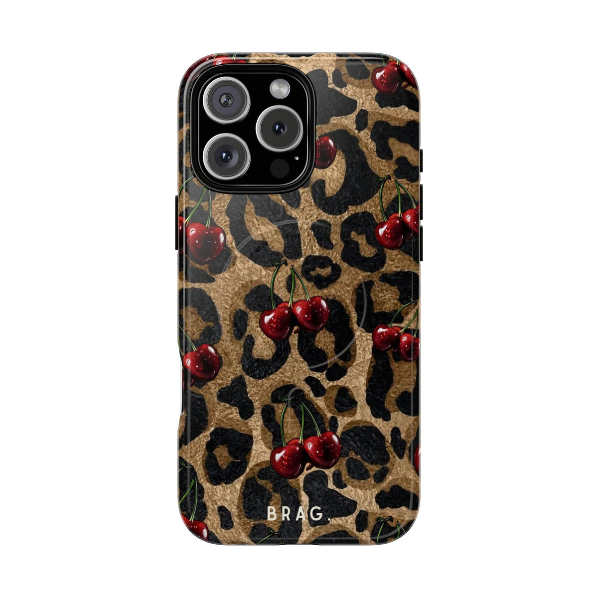 Cherry Hunter MagSafe Tough Phone Case — Magnetic Protective Cover