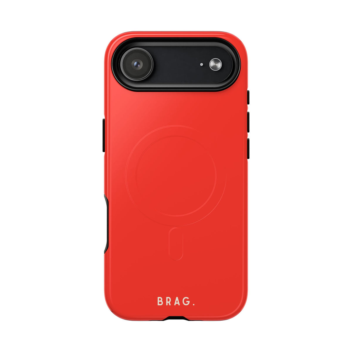 Brag Red MagSafe Tough Phone Case — Magnetic Protective Cover
