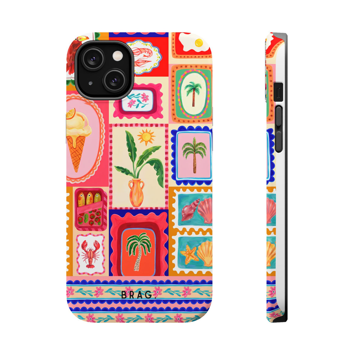 Postcard Magnetic Impact-Resistant Phone Case