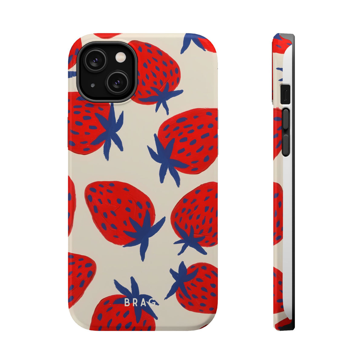 Strawberry Field Magnetic Impact-Resistant Phone Case