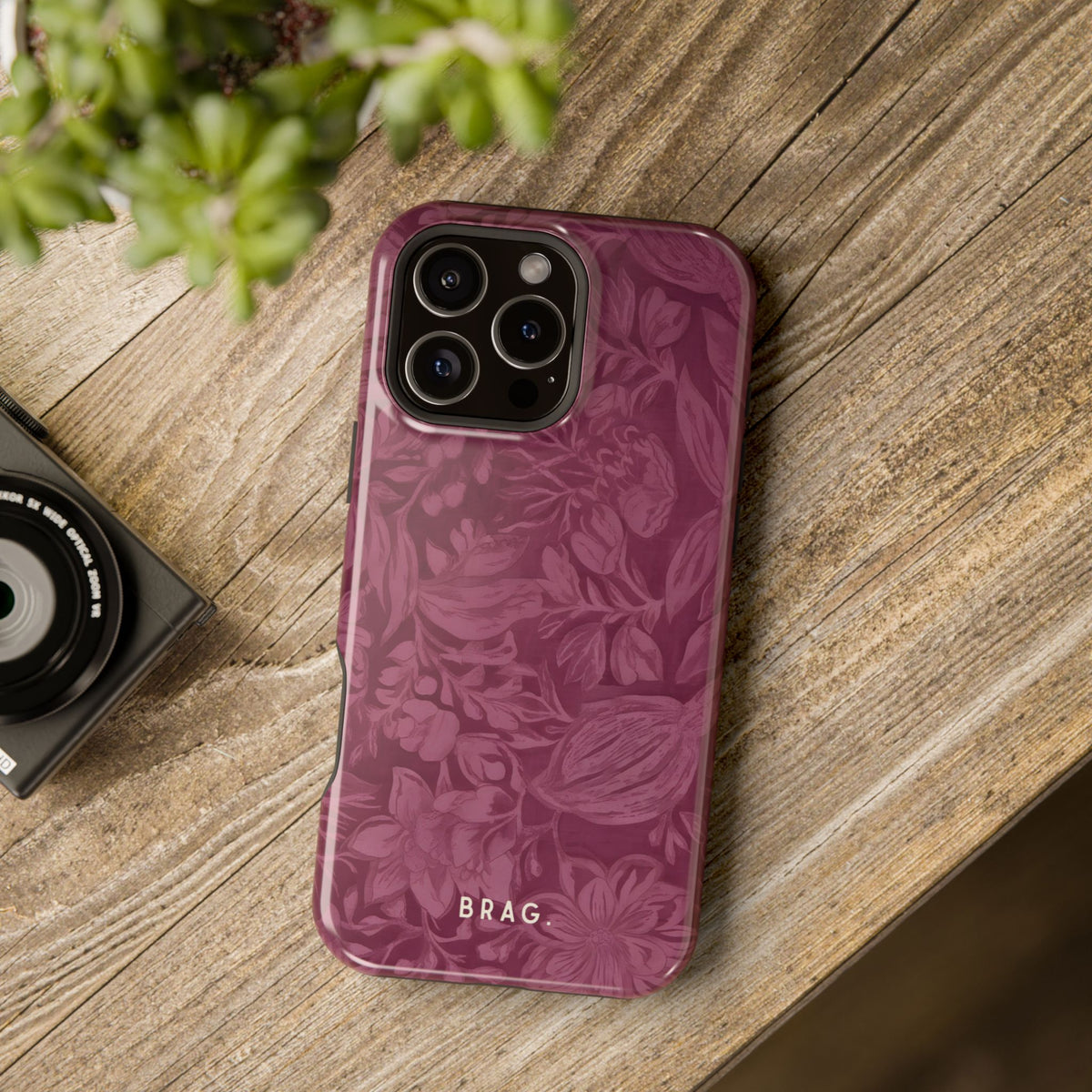 Secret Garden Magnetic Impact-Resistant Phone Case