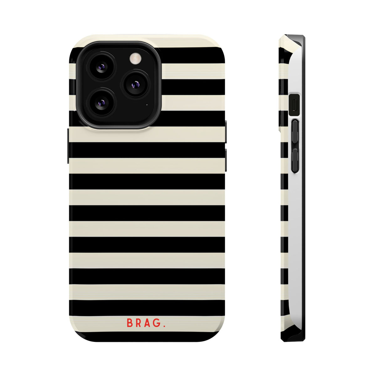High Black Magnetic Impact-Resistant Phone Case