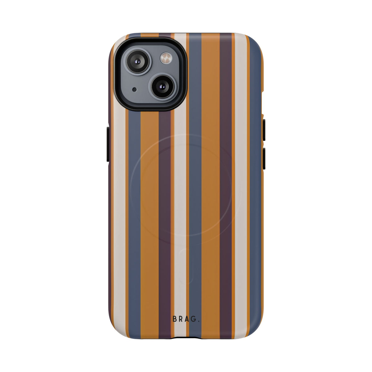 Sunset Stripe MagSafe Tough Phone Case — Magnetic Protective Cover