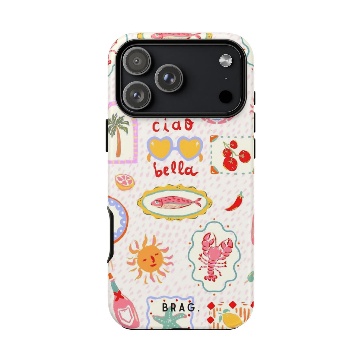 Ciao Bella Tough Phone Case – Shockproof Protective iPhone Cover