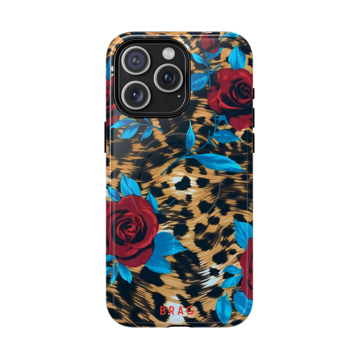 Wild Rose MagSafe Tough Phone Case — Magnetic Protective Cover