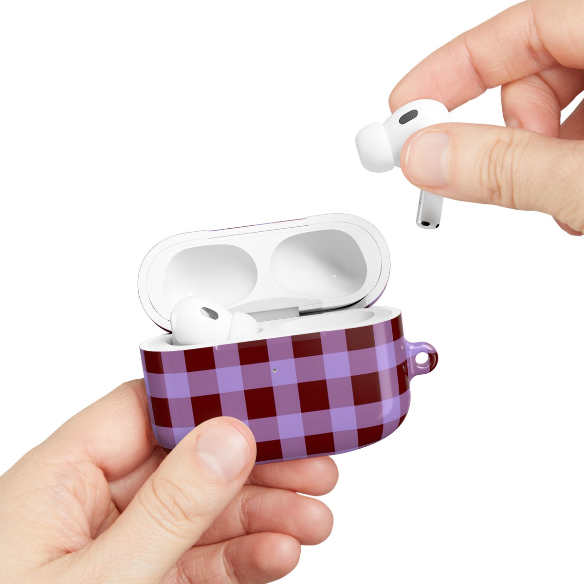 Pink Picnic AirPod Case – Slim Protective Charging Case