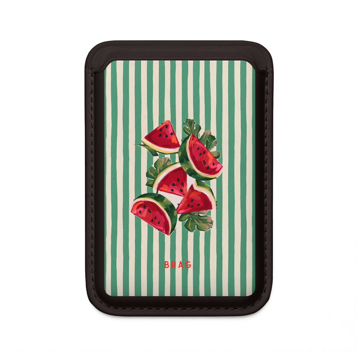 Melon Mood MagSafe Vegan Wallet — Slim Phone Card Holder