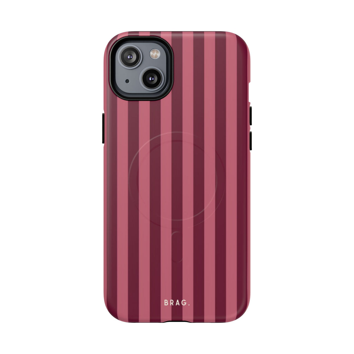 Hot Pink MagSafe Tough Phone Case — Magnetic Protective Cover