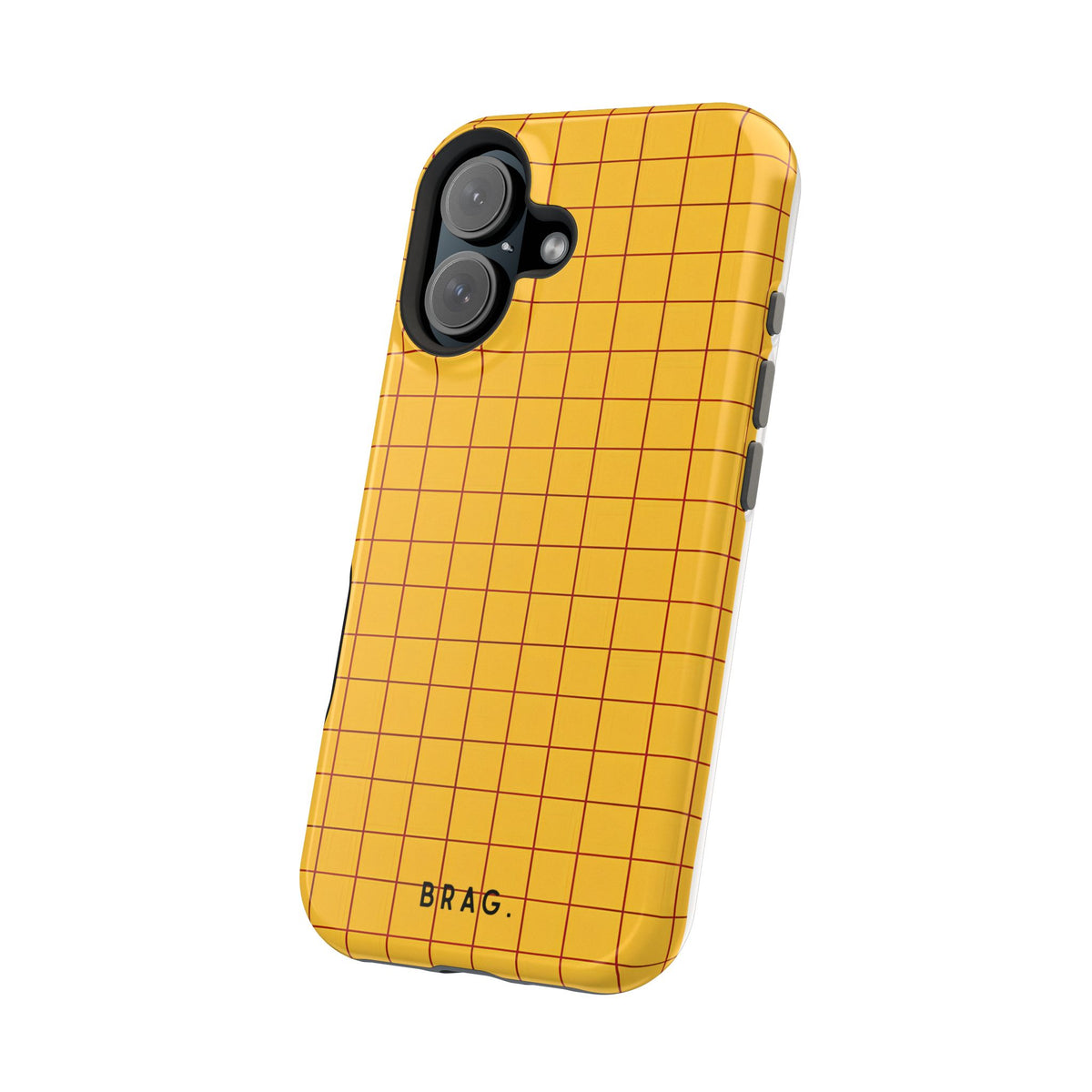 Cheese Grid Magnetic Impact-Resistant Phone Case