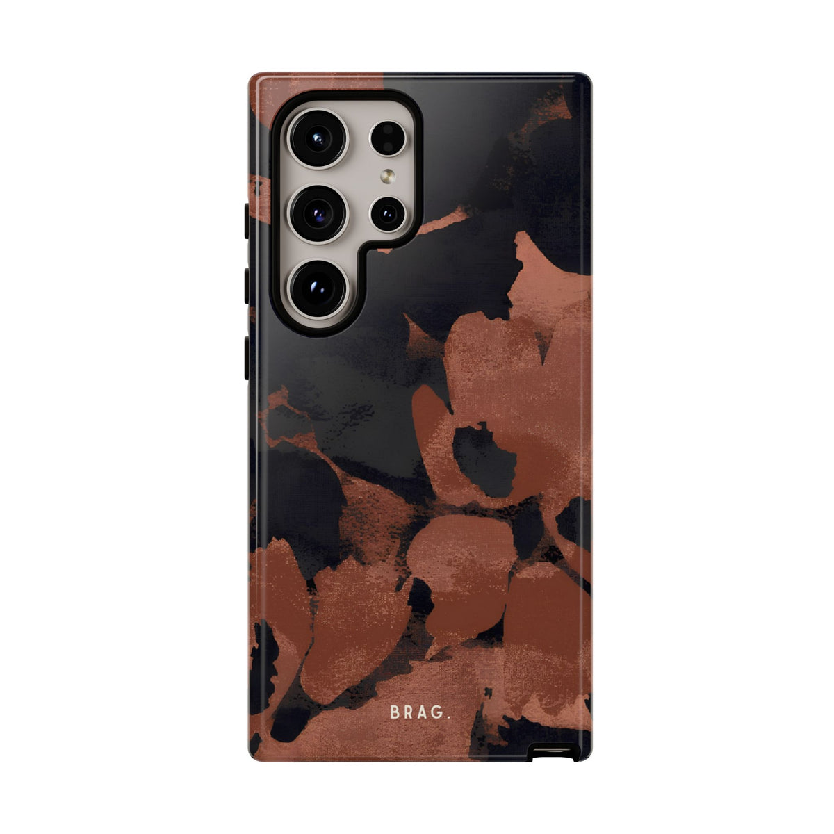 Terracotta Bloom Tough Phone Case – Shockproof Protective iPhone Cover