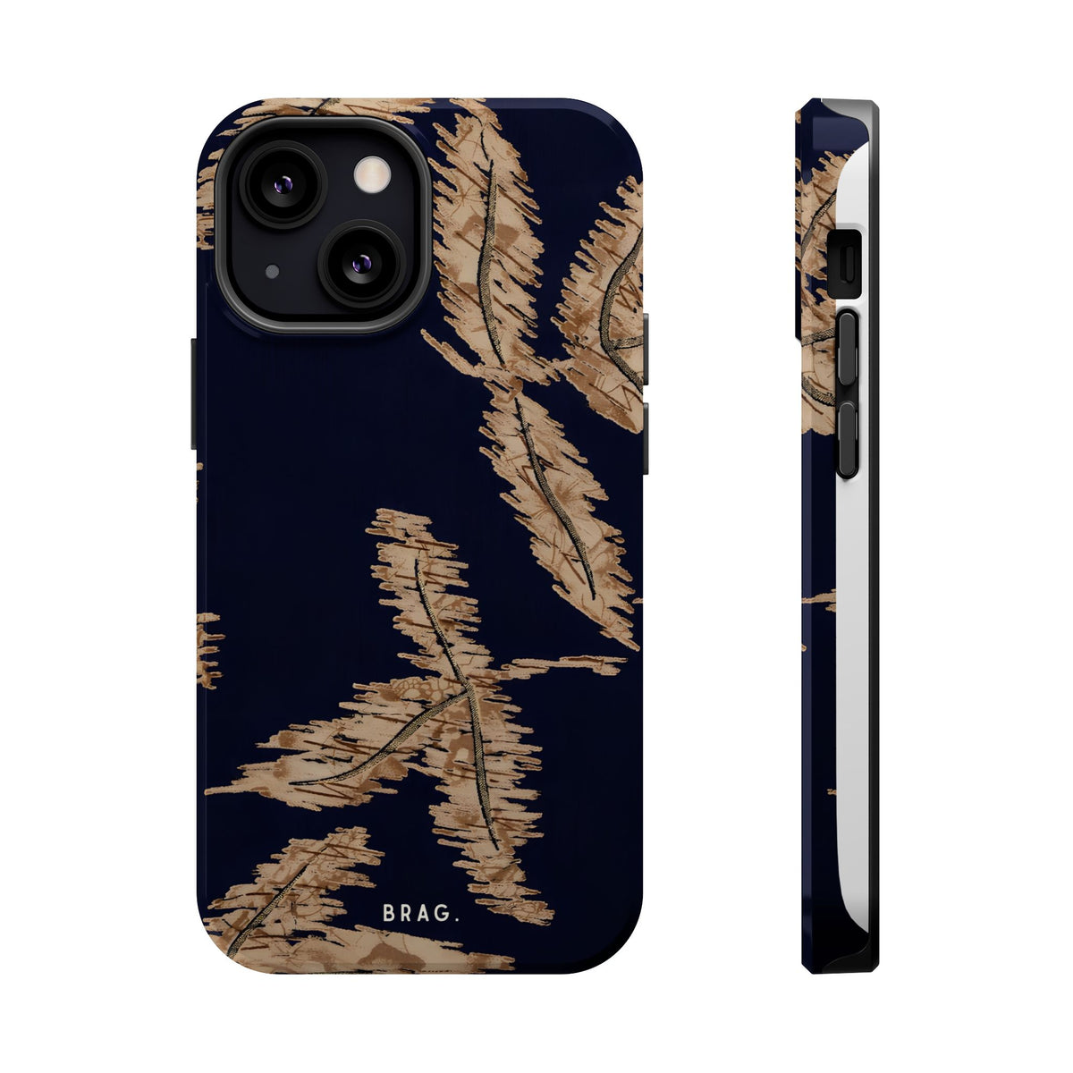 Golden Fern Magnetic Impact-Resistant Phone Case