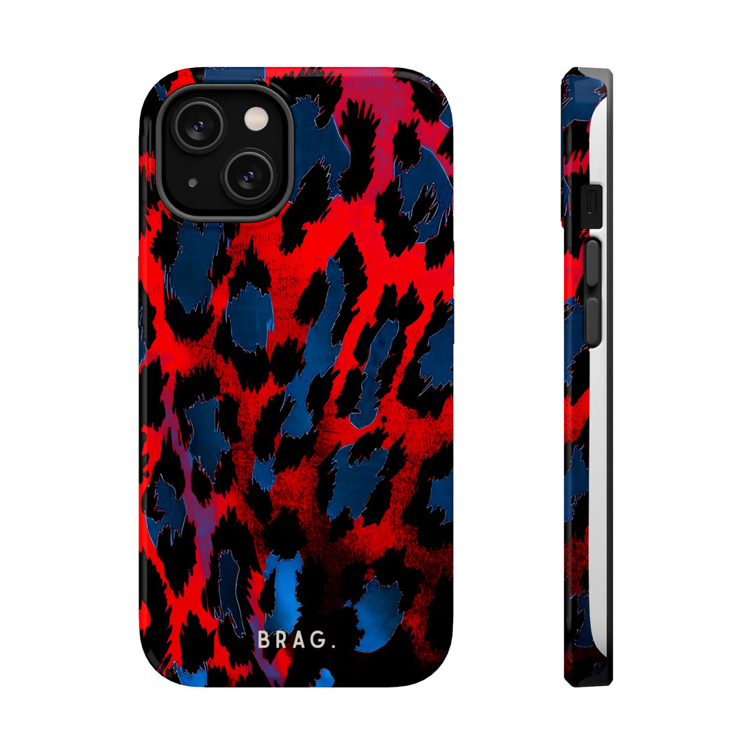 Blue Heat Magnetic Impact-Resistant Phone Case