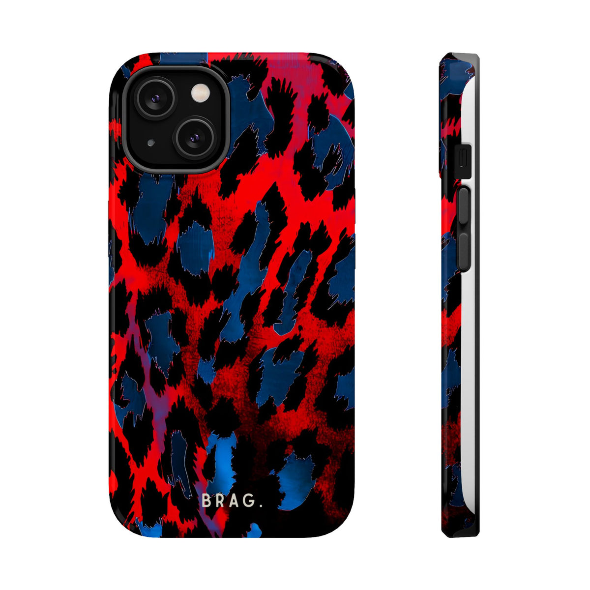 Blue Heat Magnetic Impact-Resistant Phone Case