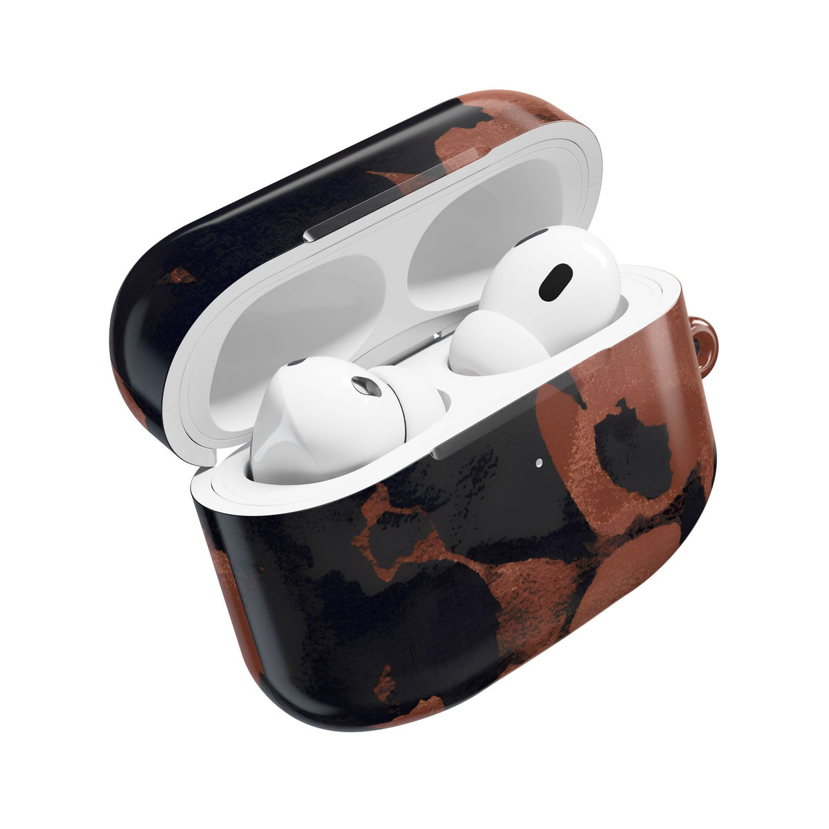 Terracotta Bloom AirPod Case – Slim Protective Charging Case