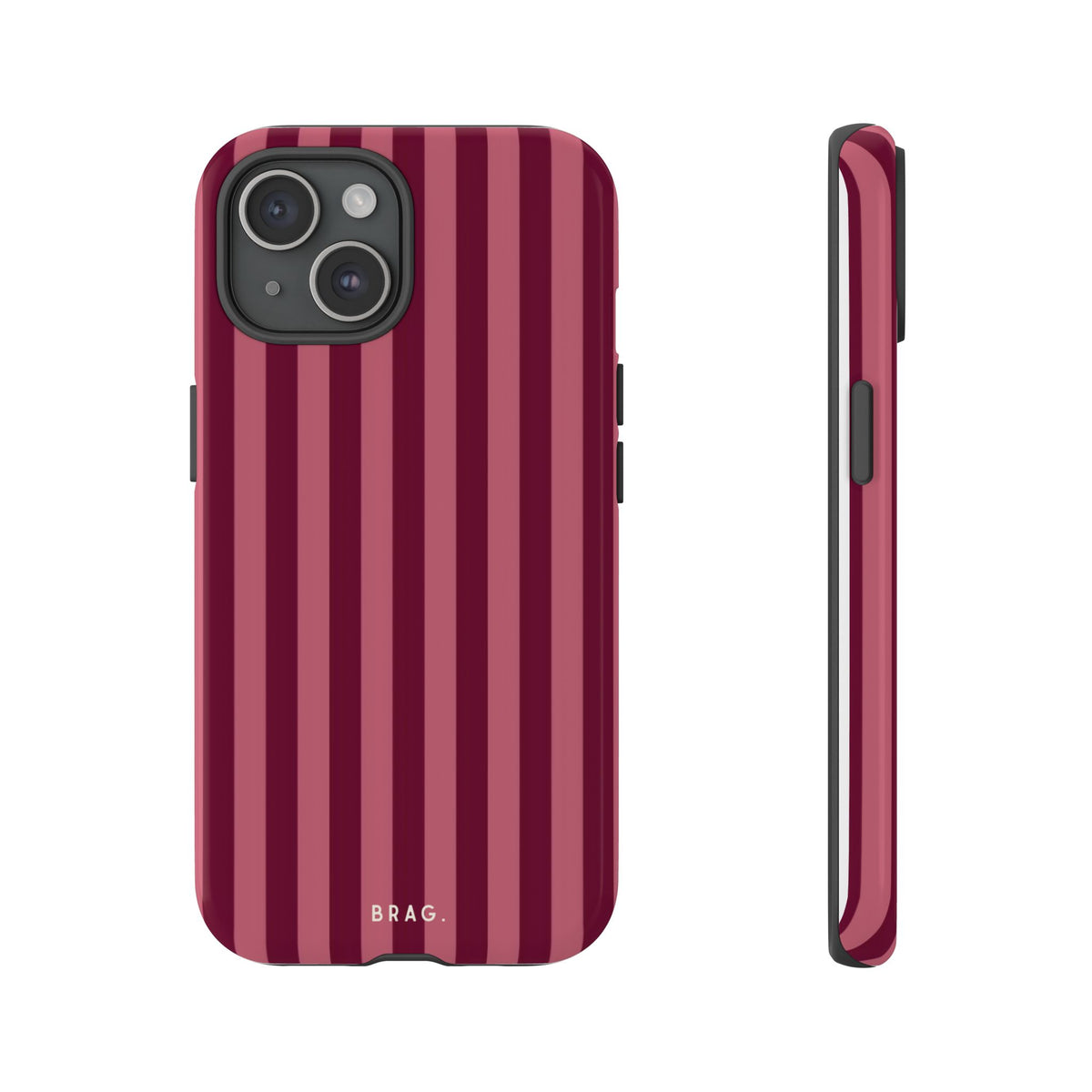 Hot Pink Tough Phone Case – Shockproof Protective iPhone Cover