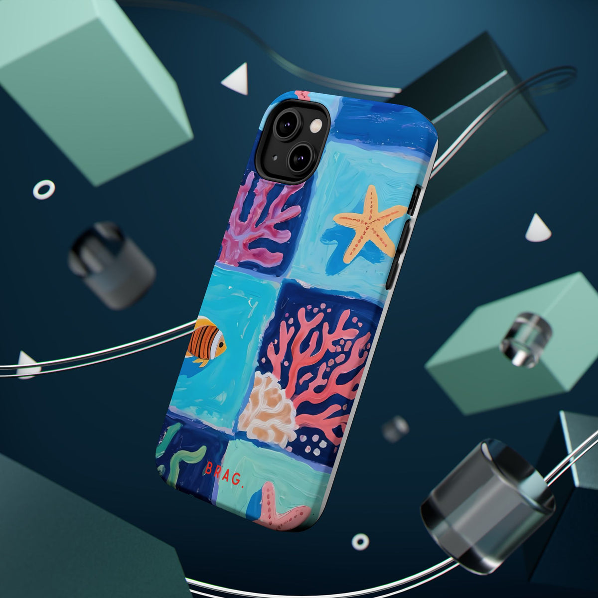 Coral Bay Magnetic Impact-Resistant Phone Case