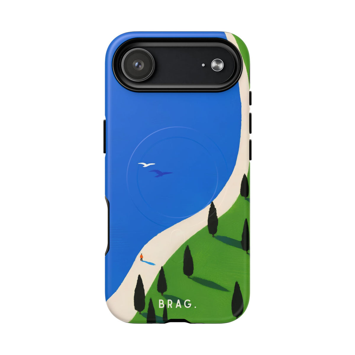 Blue Escape MagSafe Tough Phone Case — Magnetic Protective Cover