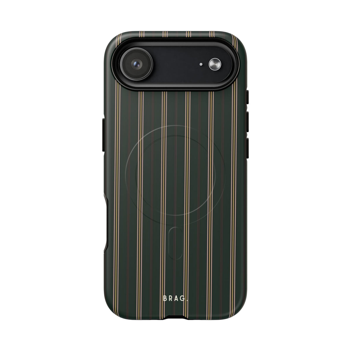Vintage Pinstripe MagSafe Tough Phone Case — Magnetic Protective Cover