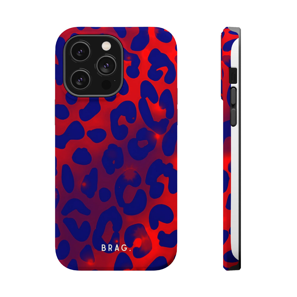 Electric Blue Magnetic Impact-Resistant Phone Case