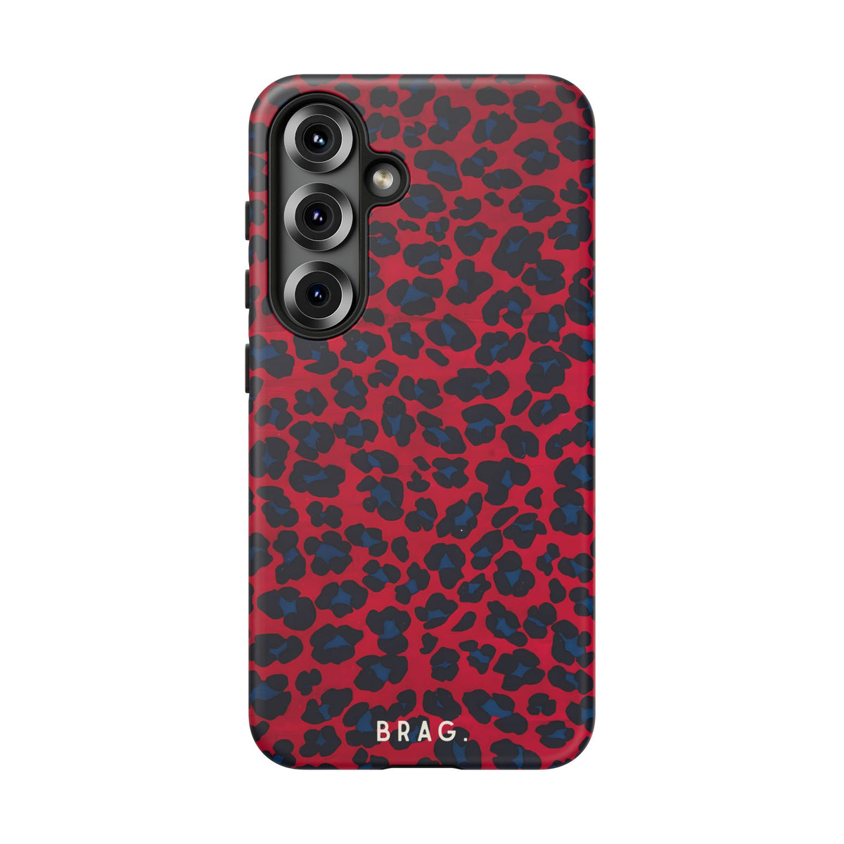 Red Flag Tough Phone Case – Shockproof Protective iPhone Cover