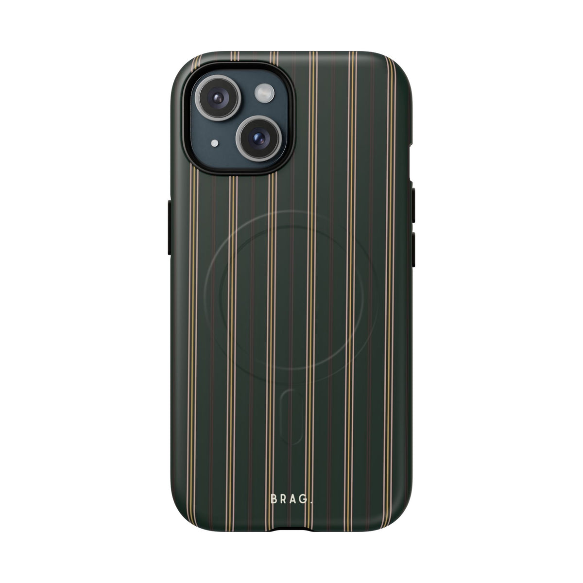 Vintage Pinstripe MagSafe Tough Phone Case — Magnetic Protective Cover