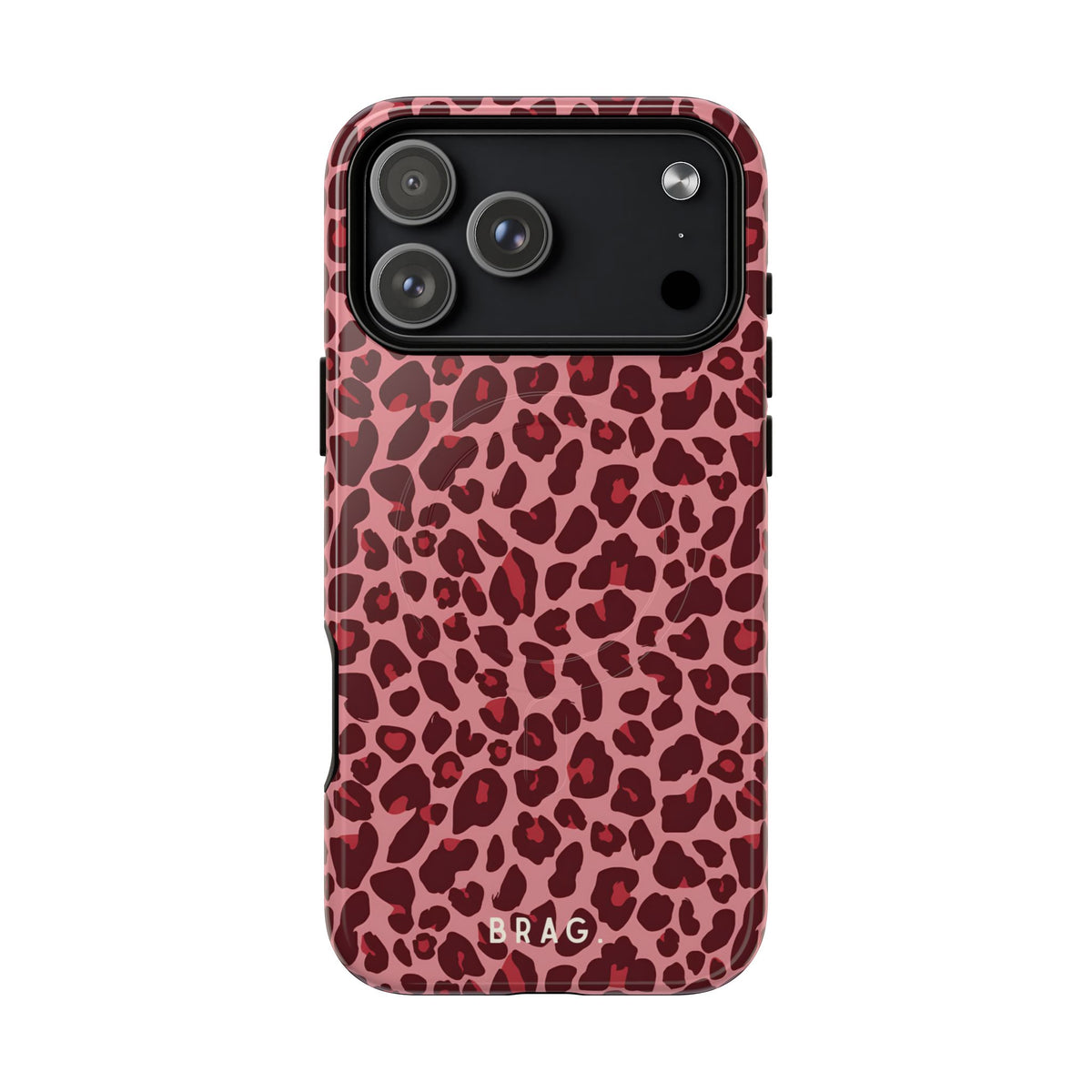 Leopard Love MagSafe Tough Phone Case — Magnetic Protective Cover