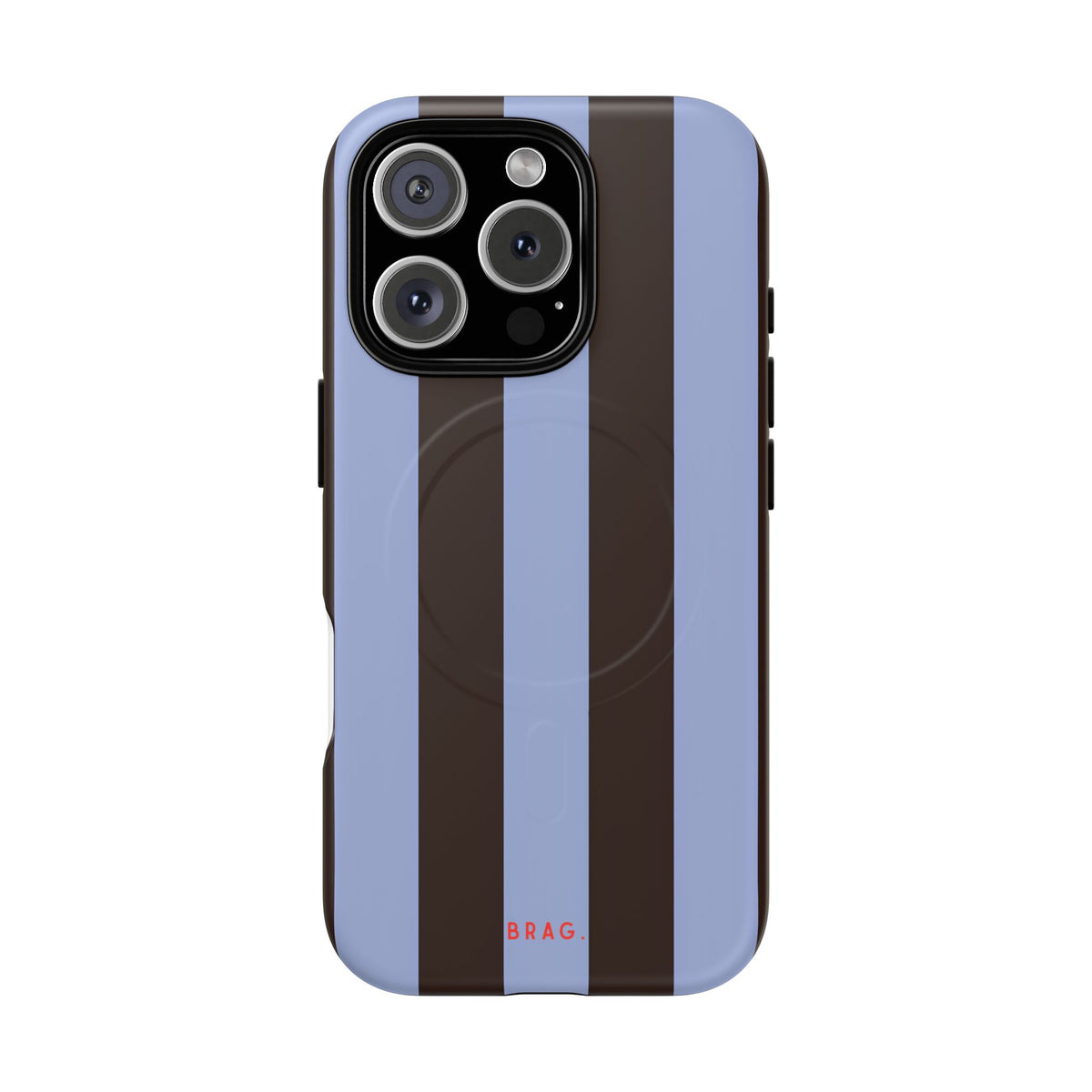 Grayscale Gradient MagSafe Tough Phone Case — Magnetic Protective Cover
