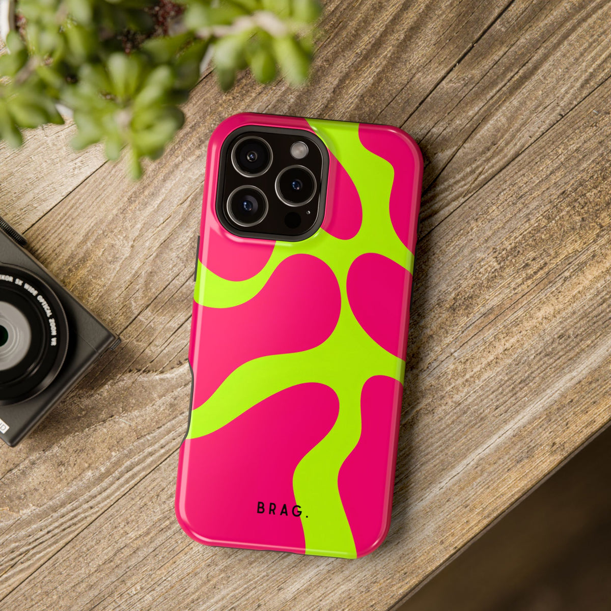 Pink Mirage Magnetic Impact-Resistant Phone Case