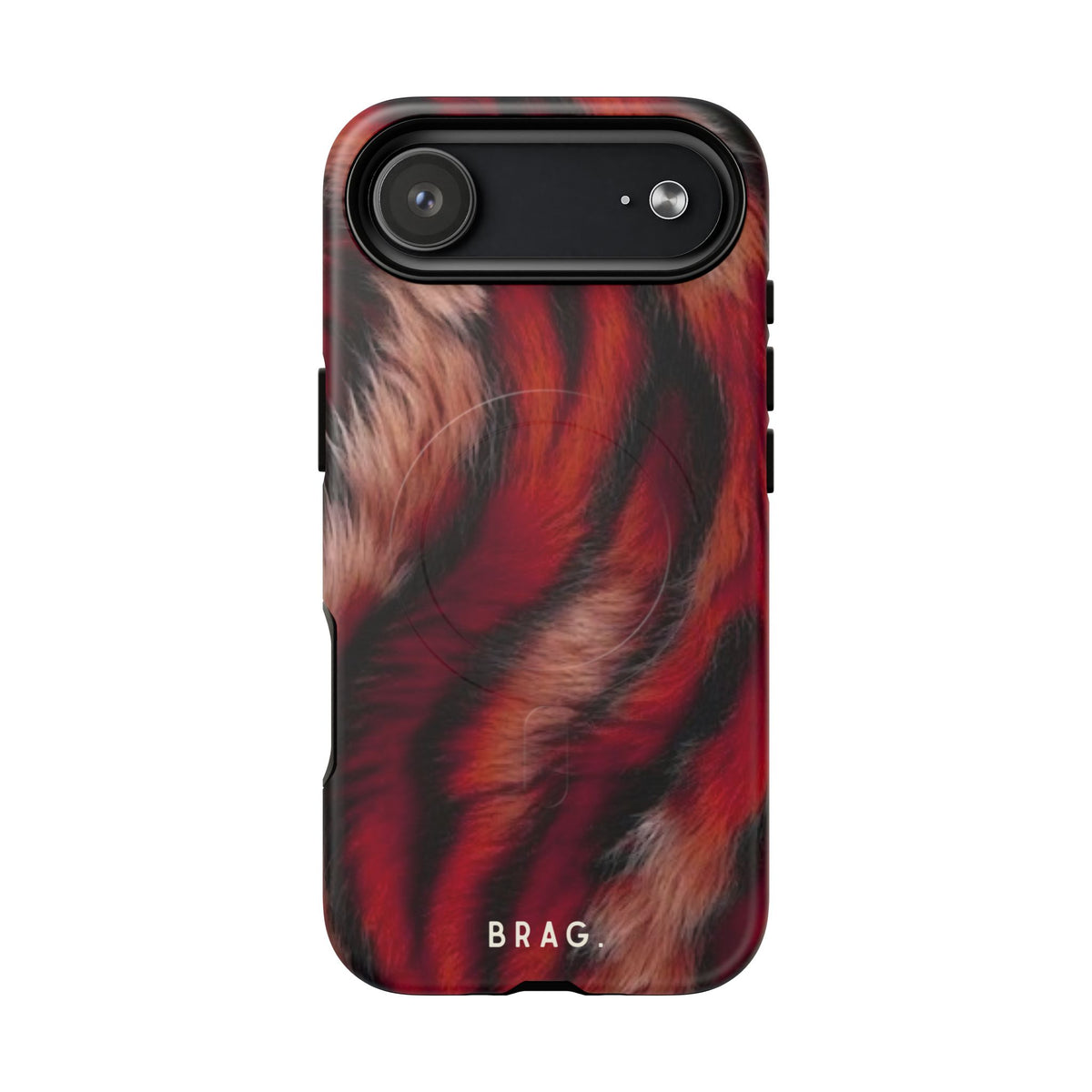 Red Rush MagSafe Tough Phone Case — Magnetic Protective Cover