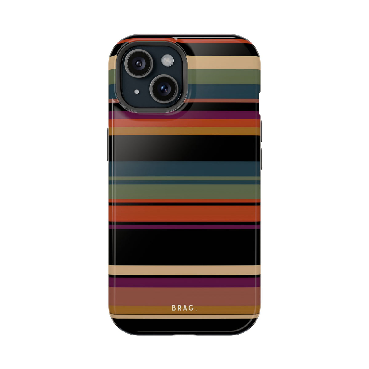 Market Stripe Magnetic Impact-Resistant Phone Case