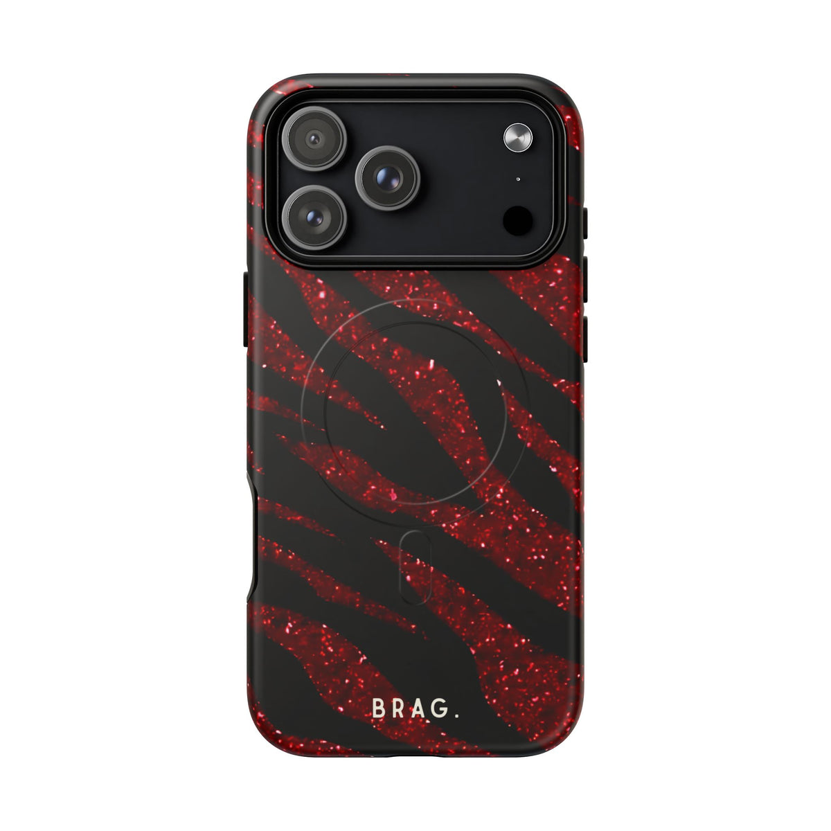 Red Tiger MagSafe Tough Phone Case — Magnetic Protective Cover