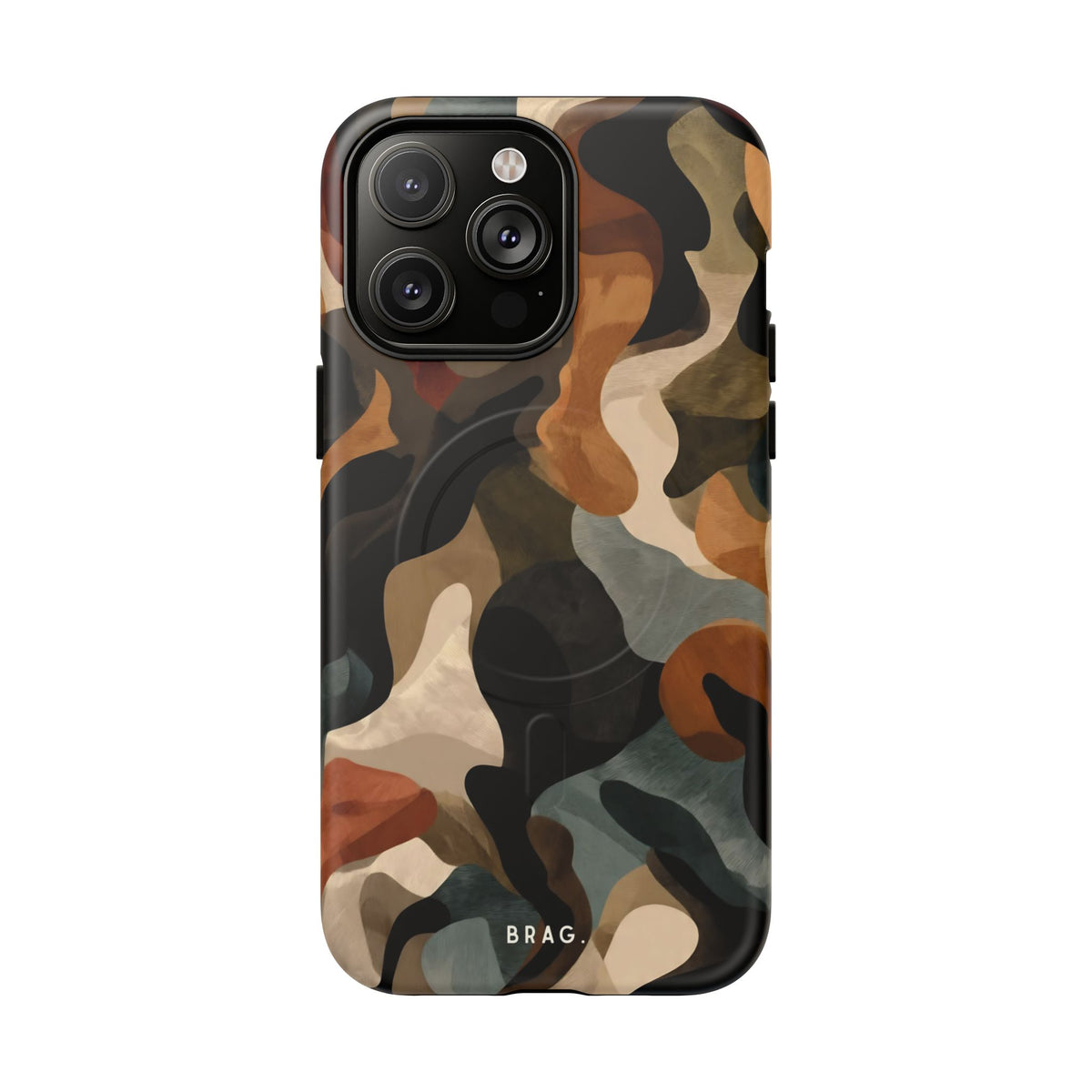 Desert Camo MagSafe Tough Phone Case — Magnetic Protective Cover