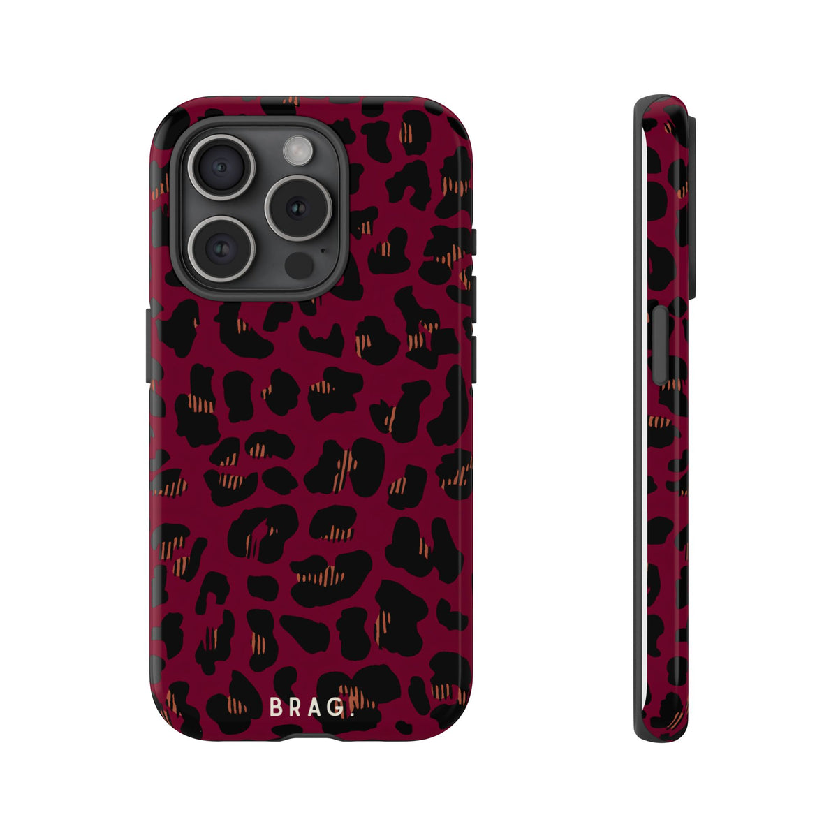 Leopard Lover Tough Phone Case – Shockproof Protective iPhone Cover