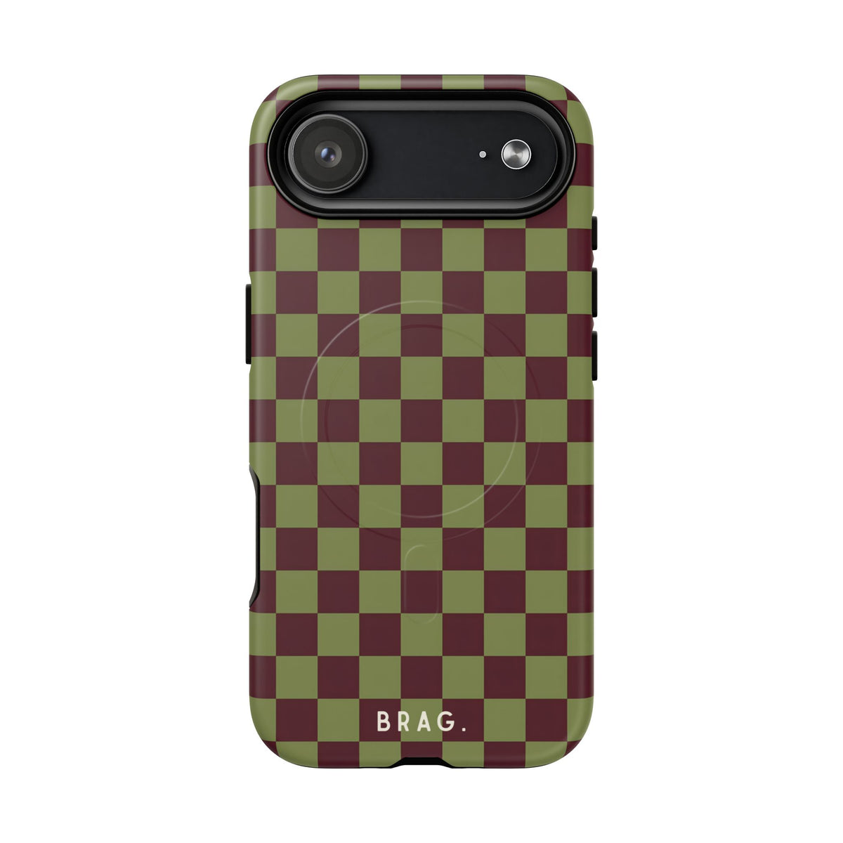 Lucky Check MagSafe Tough Phone Case — Magnetic Protective Cover