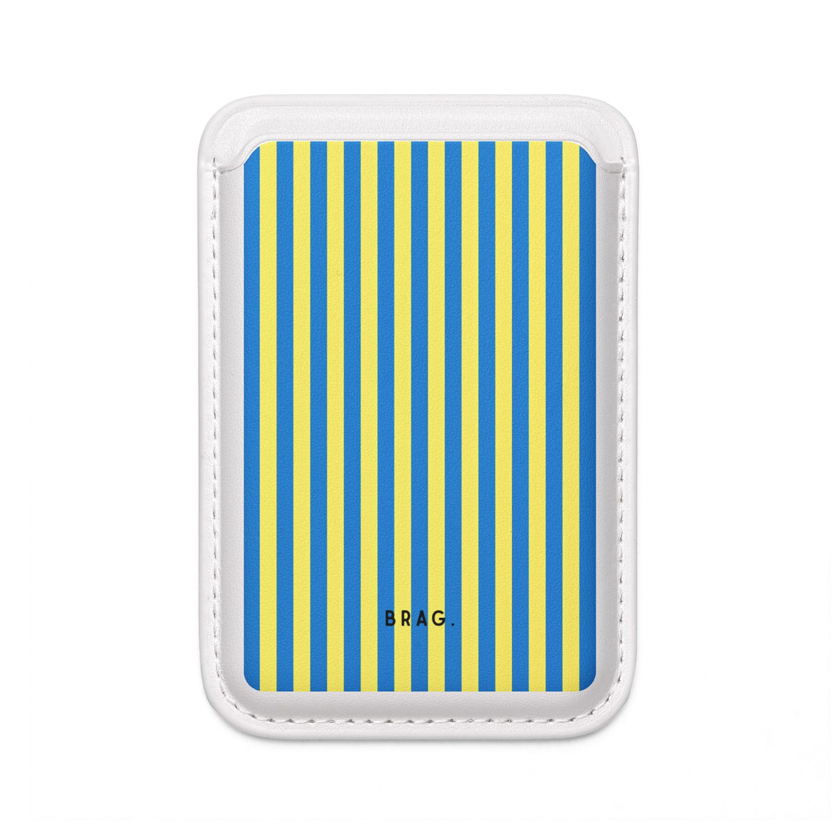 Capri Blue MagSafe Vegan Wallet — Slim Phone Card Holder