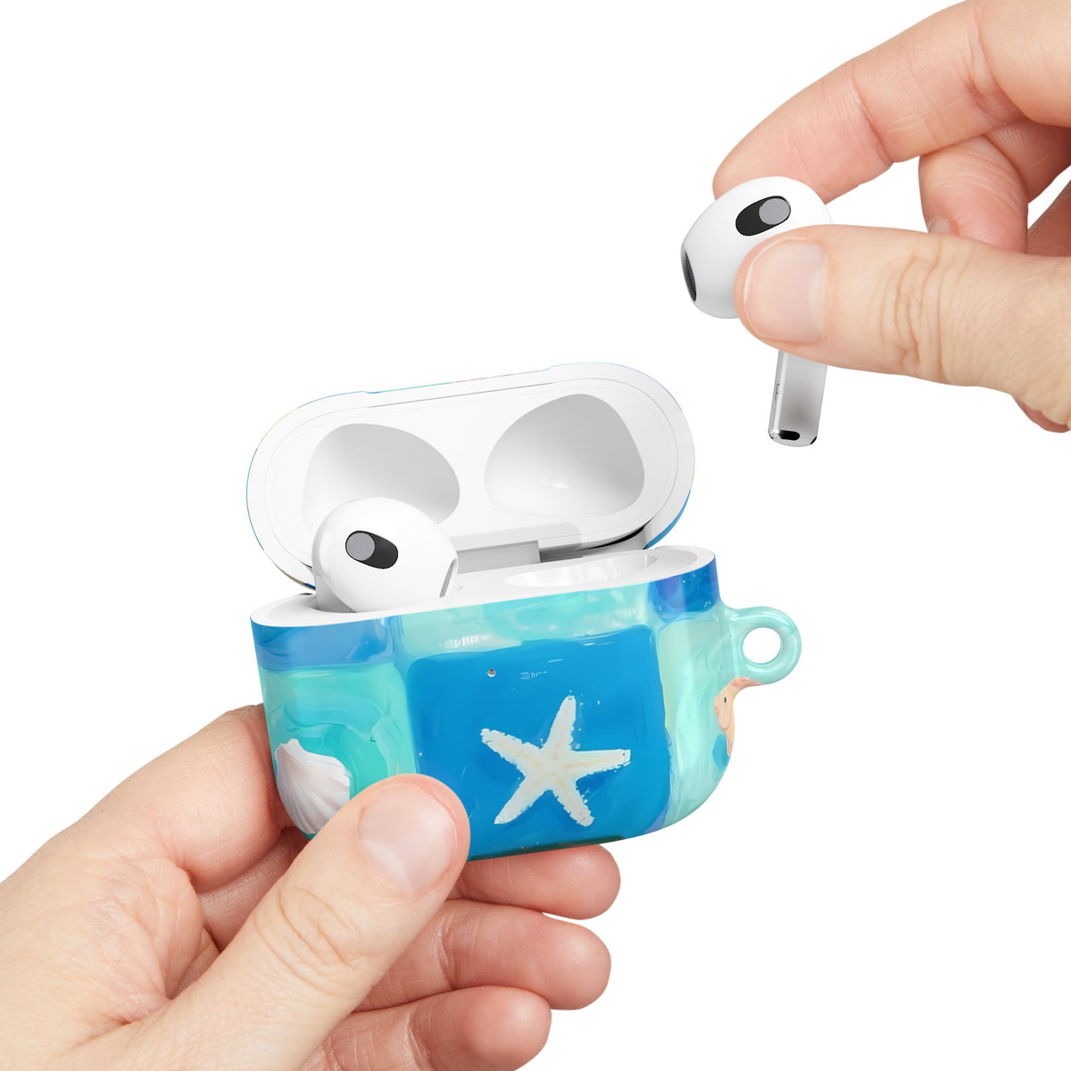 Saltwater Tiles AirPod Case – Slim Protective Charging Case