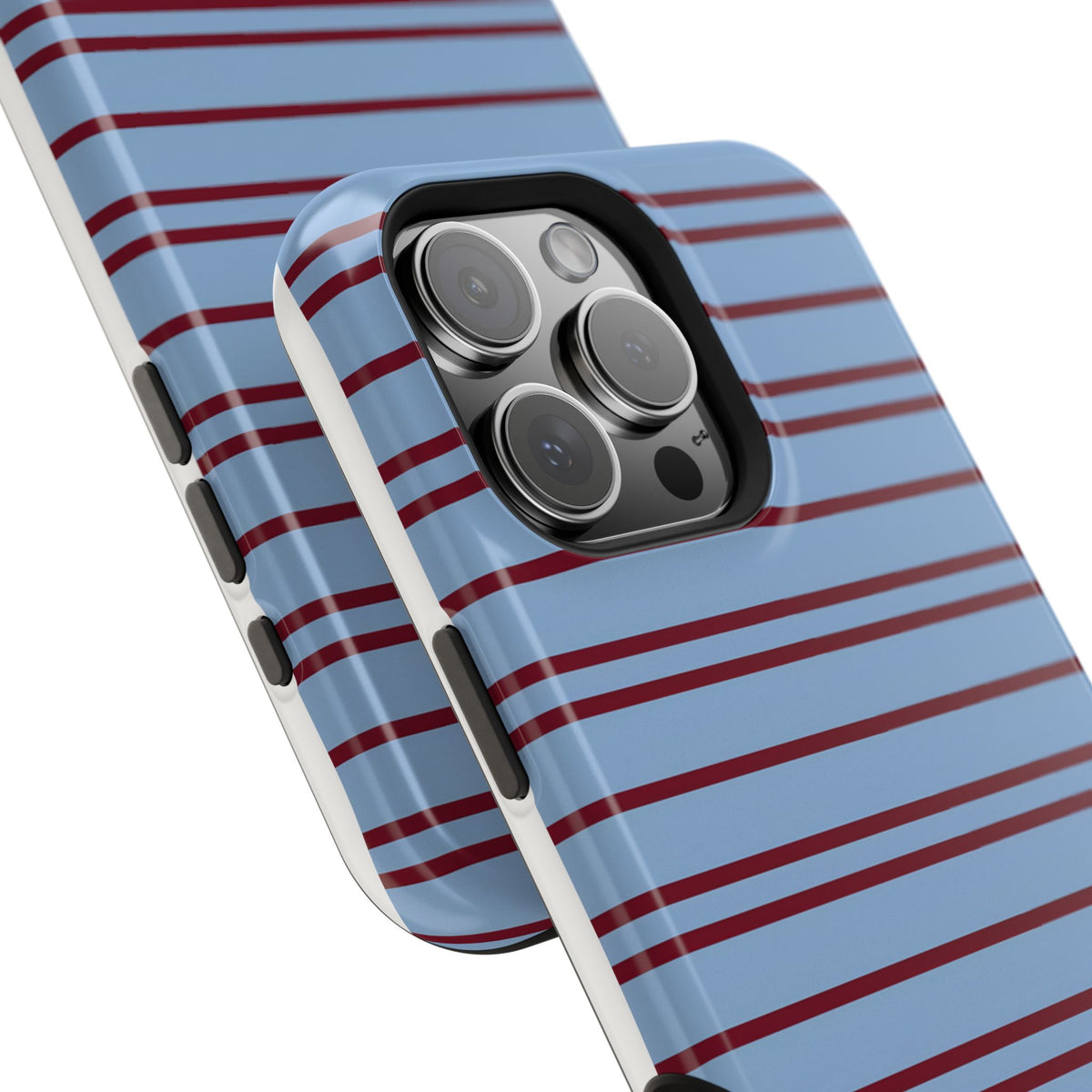 Nautical Stripe Magnetic Impact-Resistant Phone Case